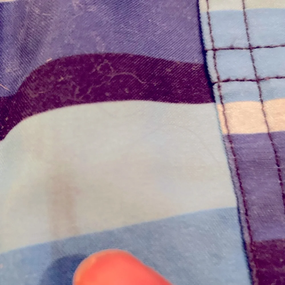 Mott50‎ Blue Striped Swim Trunks Boys Size 4/5